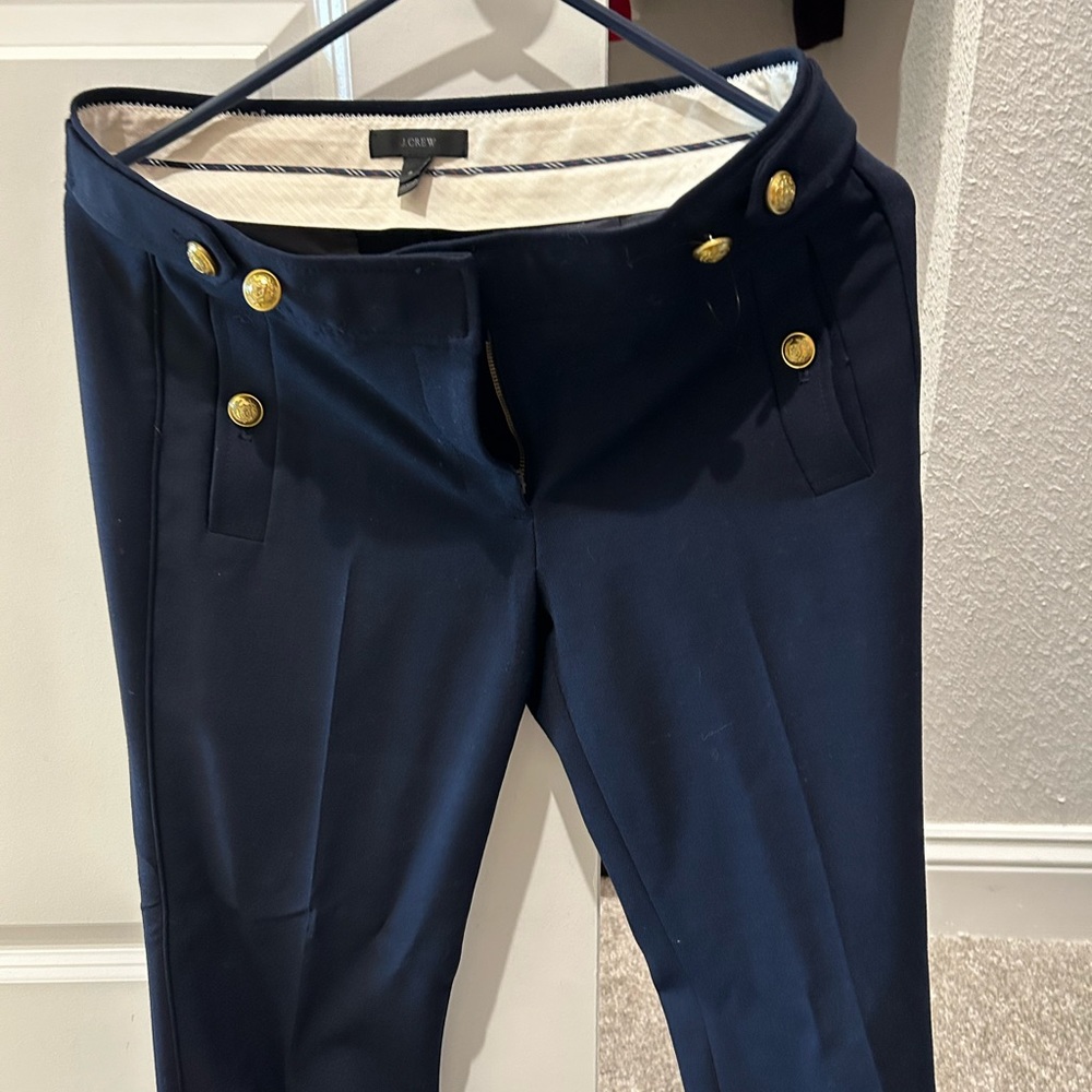 Navy J Crew dress pants